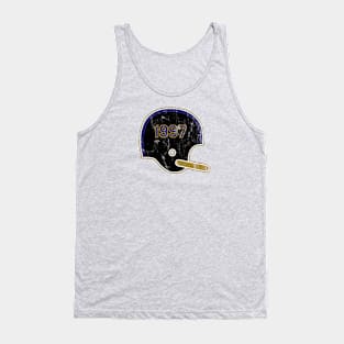 Baltimore Ravens Year Founded Vintage Helmet Tank Top